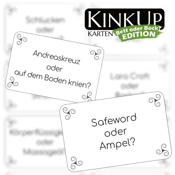 bett oder bock? Beispielkarten
