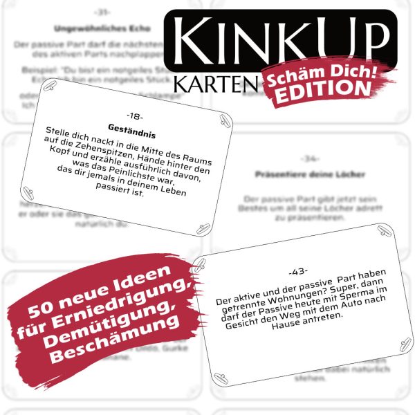 KinkUp Karten - Schäm Dich! Edition Download – Bild 2