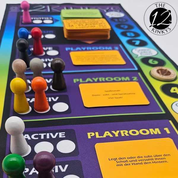 the 12 kinkys spielbrett