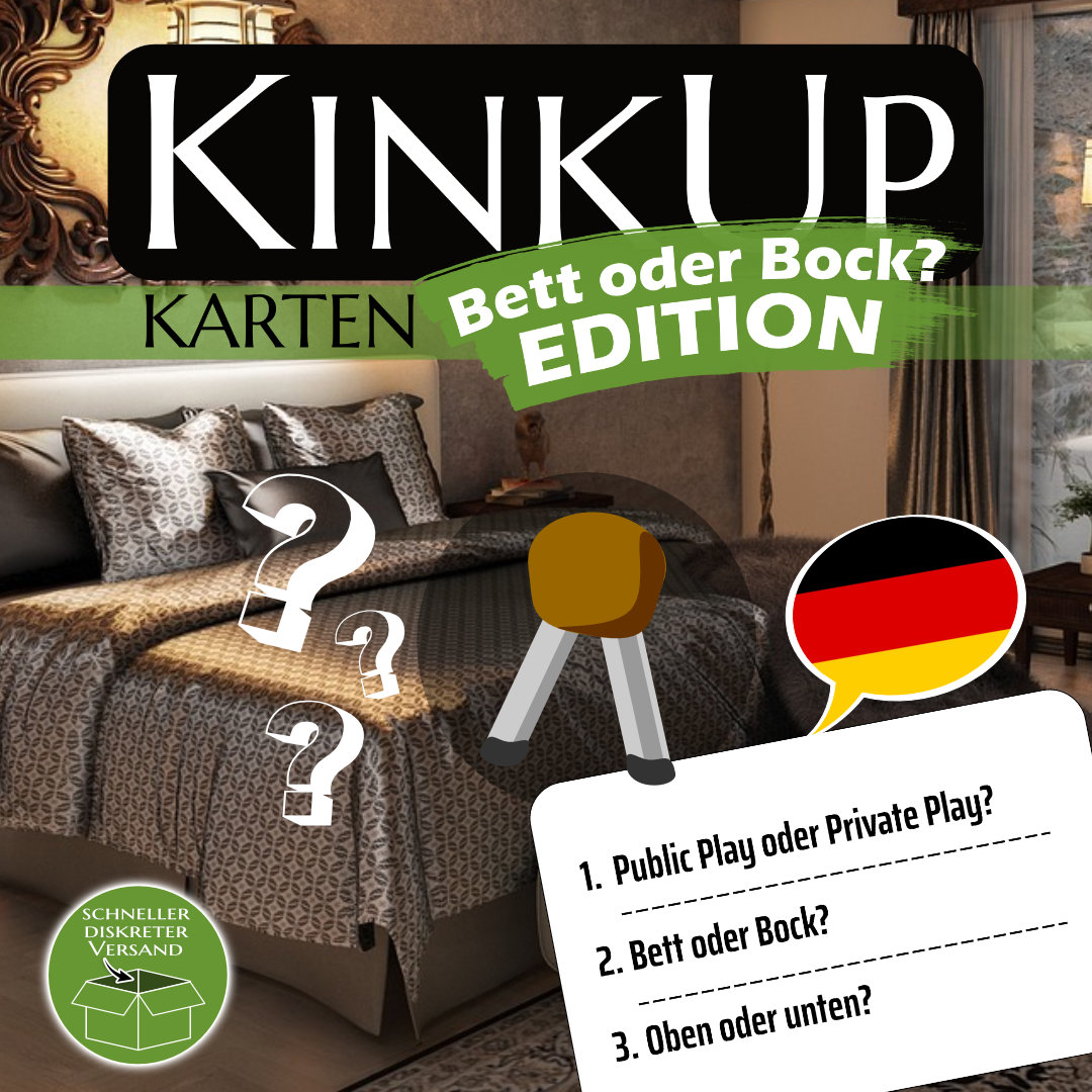KinkUp Karten - Bett oder Bock?